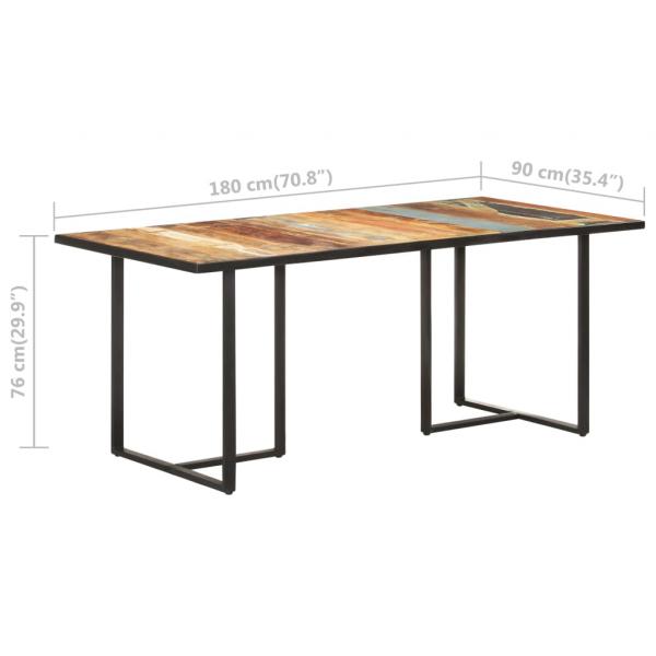 Esstisch 180 cm Altholz Massiv