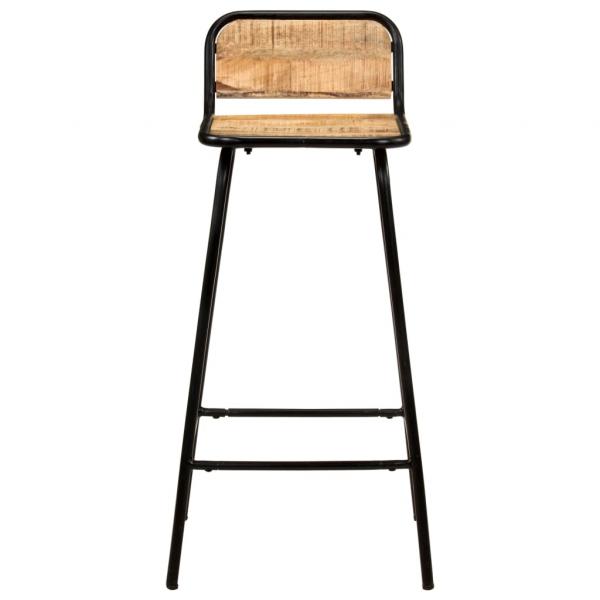 Barstühle 4 Stk. Massivholz Mango