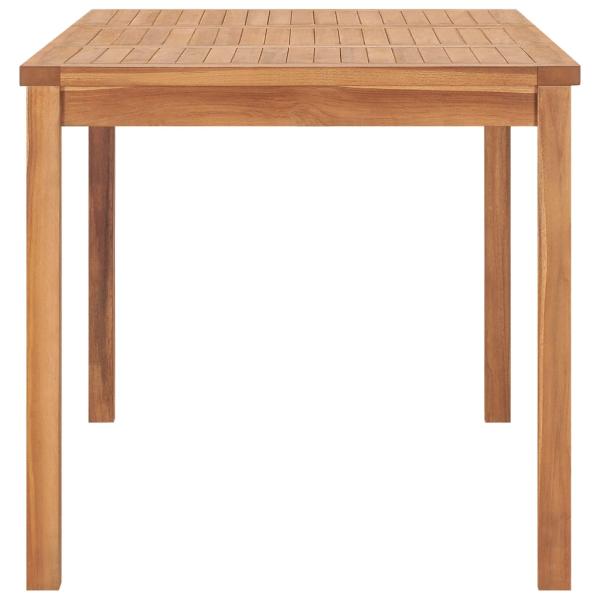 5-tlg. Garten-Essgruppe Massivholz Teak