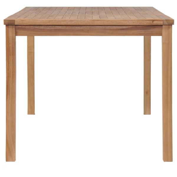 7-teiliges Garten-Ess-Set 150 x 90 cm Massivholz Teak