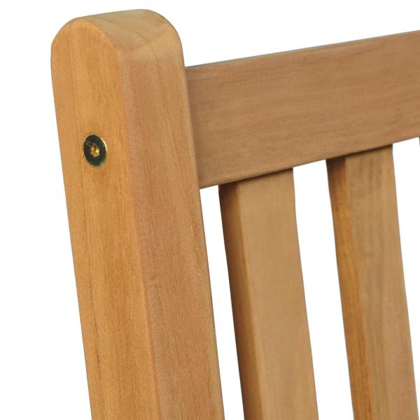 7-teiliges Garten-Ess-Set 180 x 90 cm Massivholz Teak