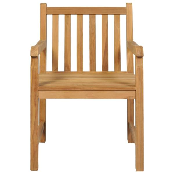 7-teiliges Garten-Ess-Set 180 x 90 cm Massivholz Teak