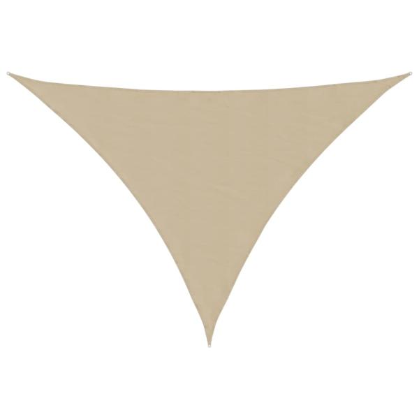 Sonnensegel Oxford-Gewebe Dreieckig 3x4x5 m Beige