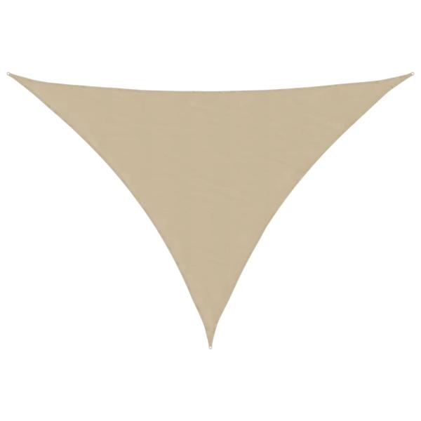 Sonnensegel Oxford-Gewebe Dreieckig 4x5x5 m Beige