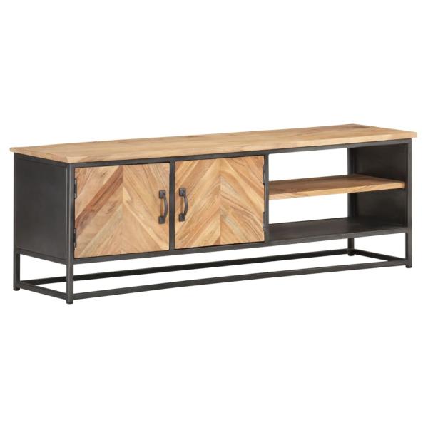 ARDEBO.de - TV-Schrank 120x30x40 cm Massivholz Akazie