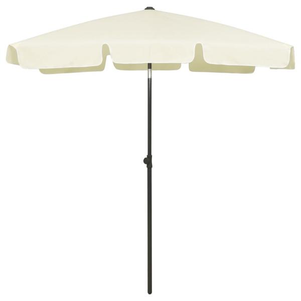 Strandschirm Sandgelb 180x120 cm 