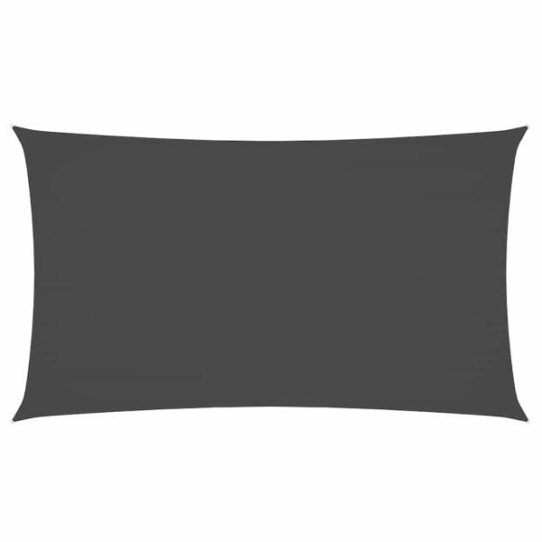 Sonnensegel Oxford-Gewebe Rechteckig 2x4,5 m Anthrazit