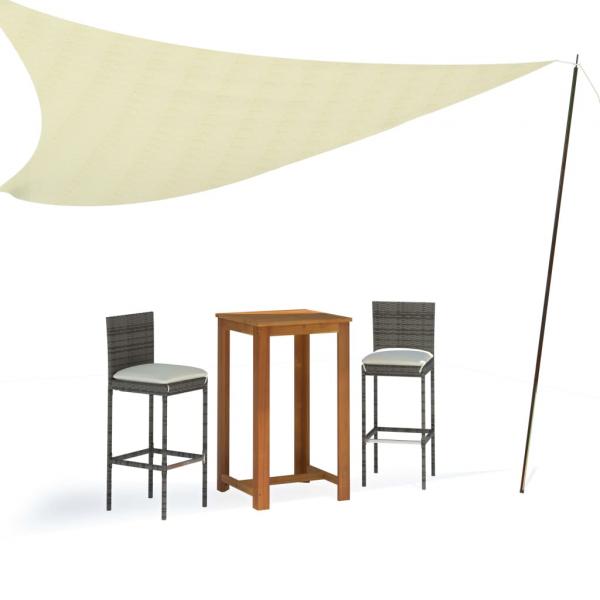 Sonnensegel Stangen 2 Stk. 200 cm Verzinkter Stahl 