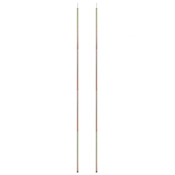 Sonnensegel Stangen 2 Stk. 200 cm Verzinkter Stahl 
