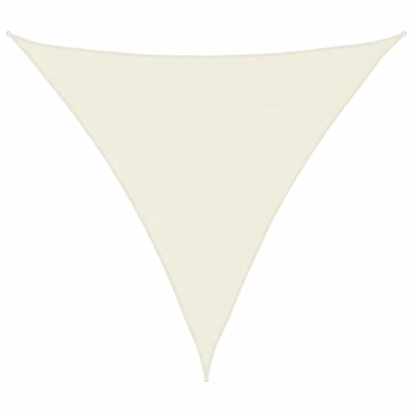 Sonnensegel Oxford-Gewebe Dreieckig 3x3x3 m Creme