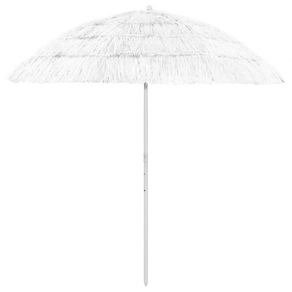 ARDEBO.de - Hawaii Sonnenschirm Weiß 240 cm