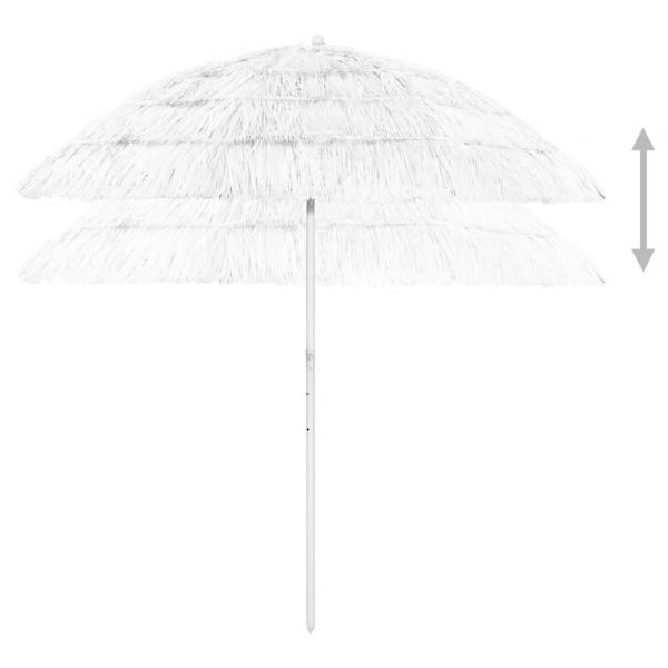 Hawaii Sonnenschirm Weiß 240 cm