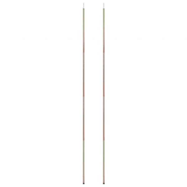 Sonnensegel Stangen 2 Stk. 250 cm Verzinkter Stahl 