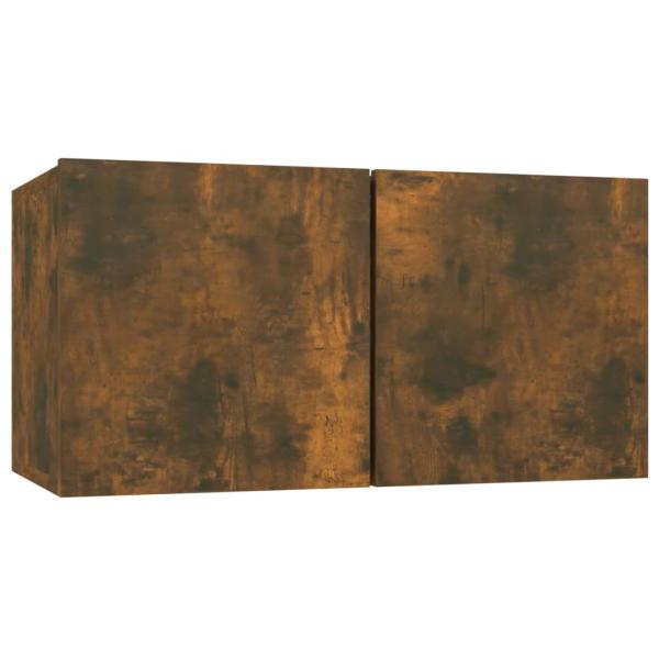 5-tlg. TV-Schrank-Set Räuchereiche Holzwerkstoff