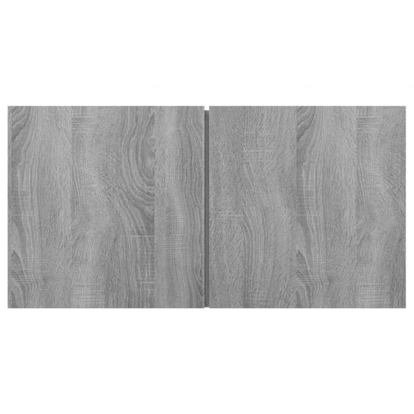 5-tlg. TV-Schrank-Set Grau Sonoma Holzwerkstoff