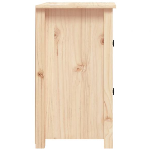 Nachttische 2 Stk. 40x35x61,5 cm Massivholz Kiefer
