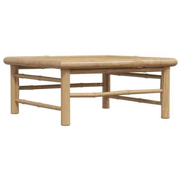 Gartentisch 65x65x30 cm Bambus