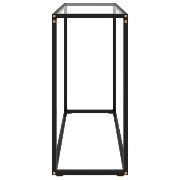Konsolentisch Transparent 100x35x75 cm Hartglas