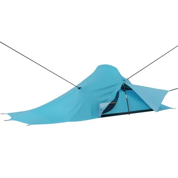 Campingzelt 317x240x100 cm Blau