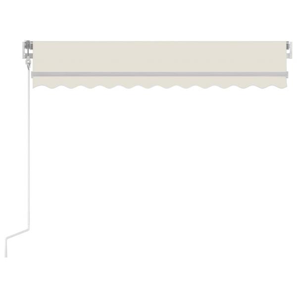 Markise Automatisch Einziehbar 350x250 cm Creme