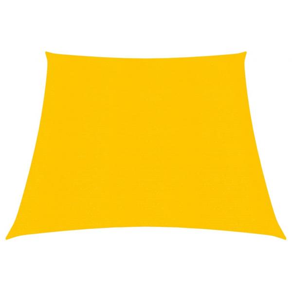ARDEBO.de - Sonnensegel 160 g/m² Gelb 3/4x2 m HDPE