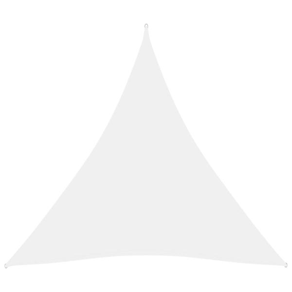 Sonnensegel Oxford-Gewebe Dreieckig 4,5x4,5x4,5 m Weiß