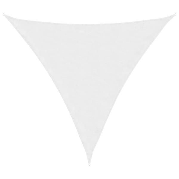 Sonnensegel Oxford-Gewebe Dreieckig 4,5x4,5x4,5 m Weiß