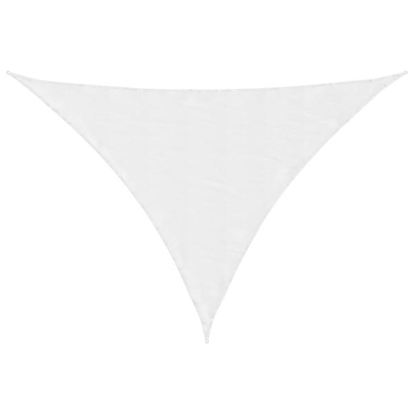 Sonnensegel Oxford-Gewebe Dreieckig 4x5x5 m Weiß