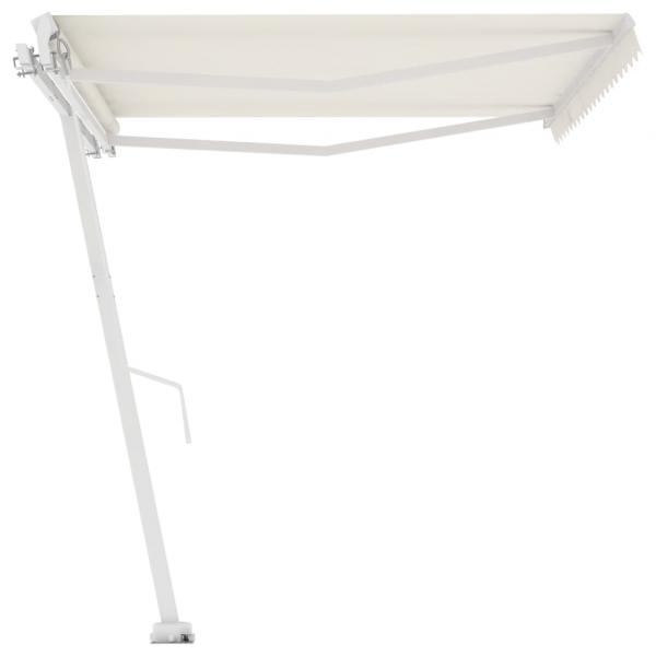 Standmarkise Manuell Einziehbar 450x350 cm Creme