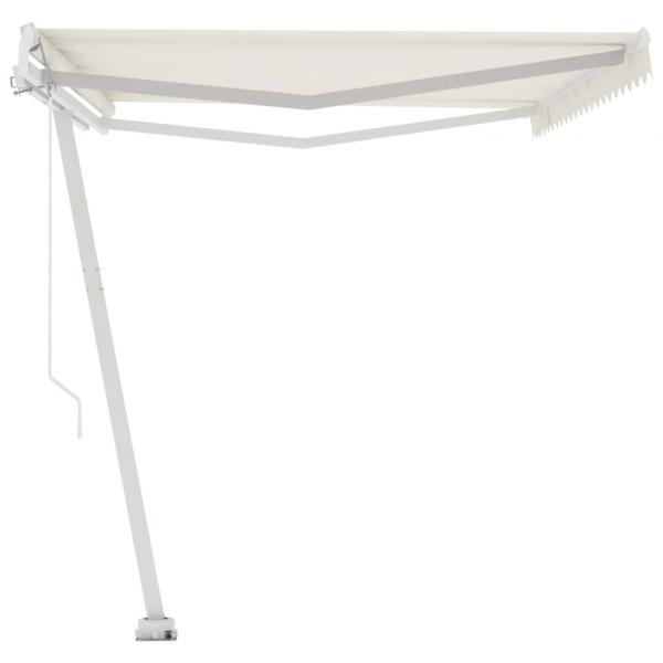 Standmarkise Manuell Einziehbar 500x350 cm Creme
