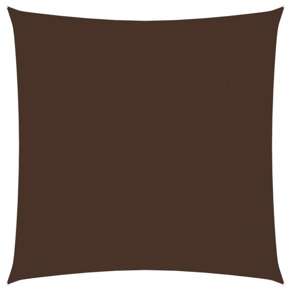 Sonnensegel Oxford-Gewebe Quadratisch 4,5x4,5 m Braun