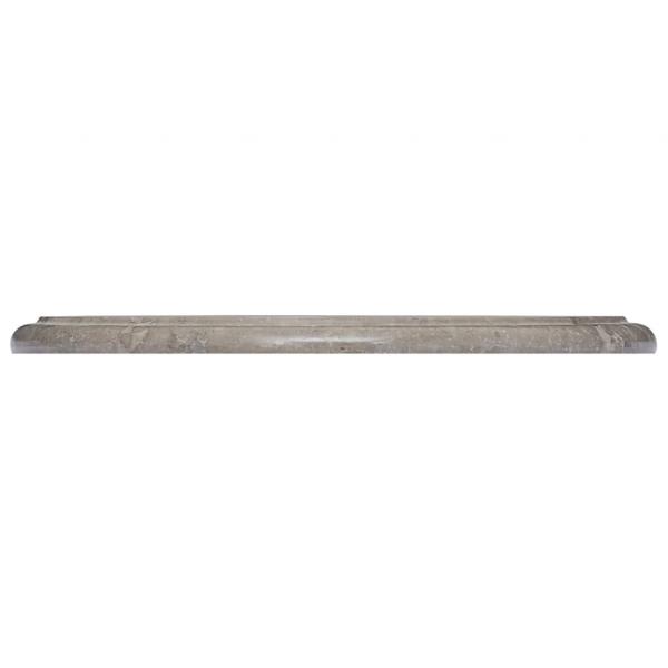 Tischplatte Grau Ø40x2,5 cm Marmor 