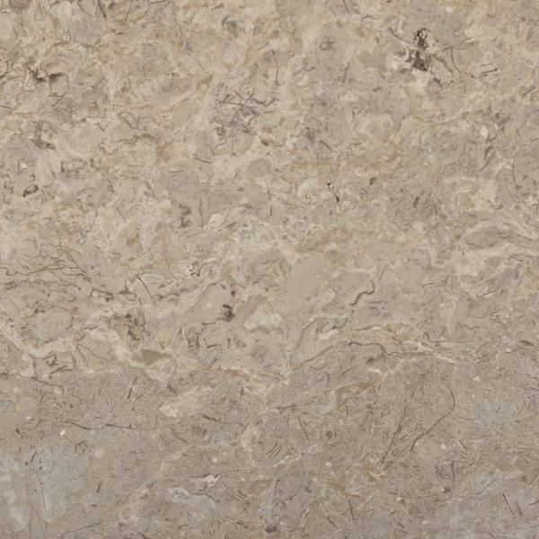 Tischplatte Grau Ø60x2,5 cm Marmor