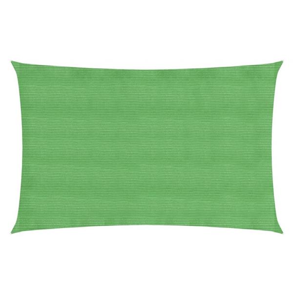 ARDEBO.de - Sonnensegel 160 g/m² Hellgrün 2x5 m HDPE