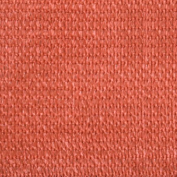 Sonnensegel 160 g/m² Terrakottarot 3/4x2 m HDPE