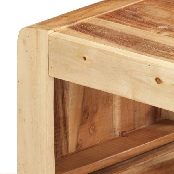 2-tlg. TV-Schrank Massivholz Akazie 