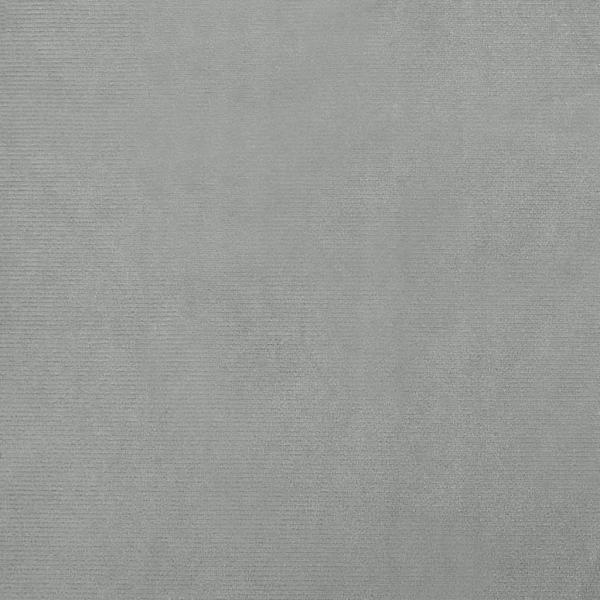 Hundebett mit Verlängerung Hellgrau 100x50x30 cm Samt