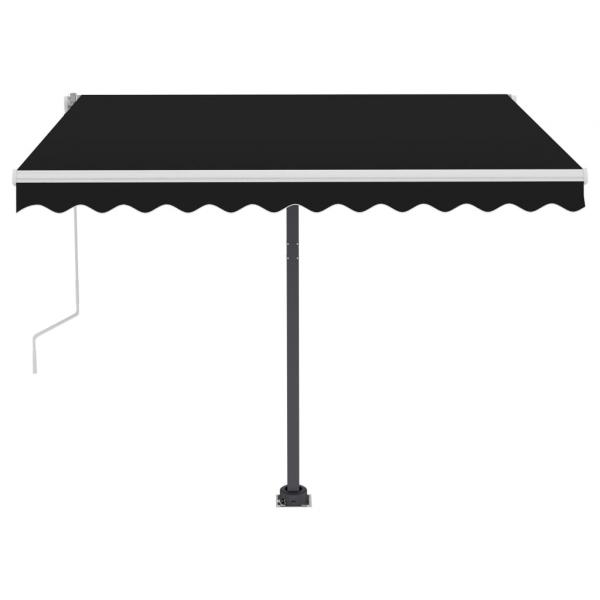 Standmarkise Manuell Einziehbar 300x250 cm Anthrazit
