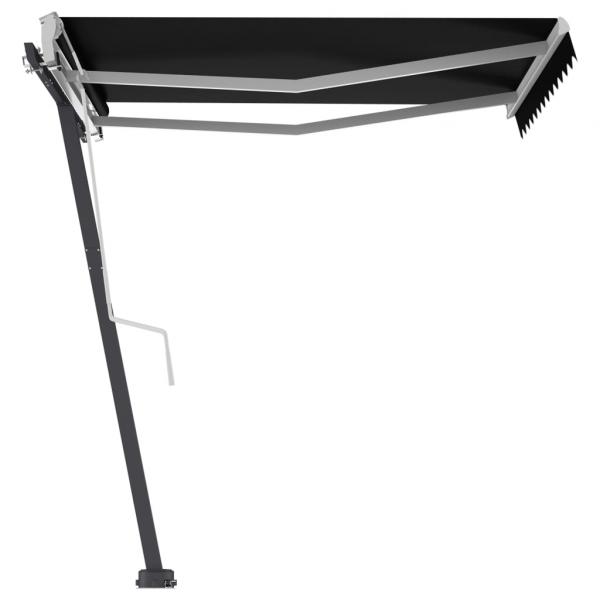 Standmarkise Manuell Einziehbar 350x250 cm Anthrazit