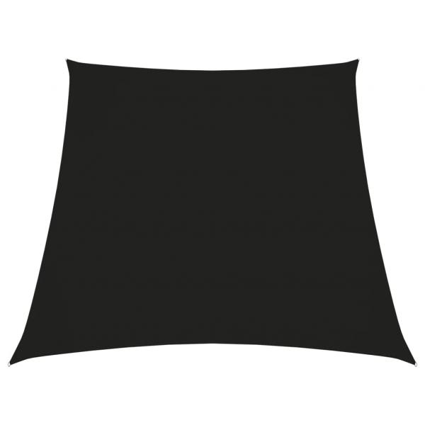 ARDEBO.de - Sonnensegel Oxford-Gewebe Trapezförmig 2/4x3 m Schwarz