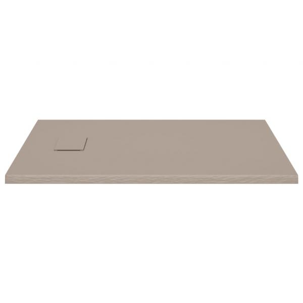 Duschwanne SMC Braun 100x80 cm