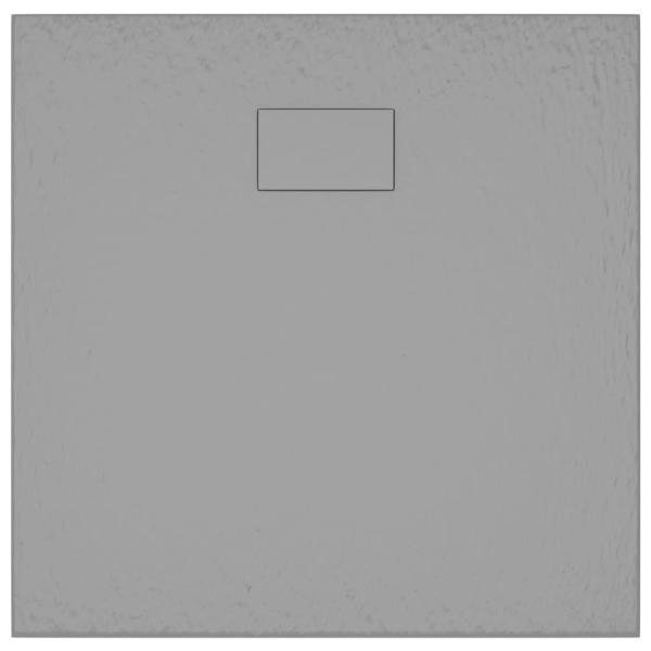 Duschwanne SMC Grau 90x80 cm