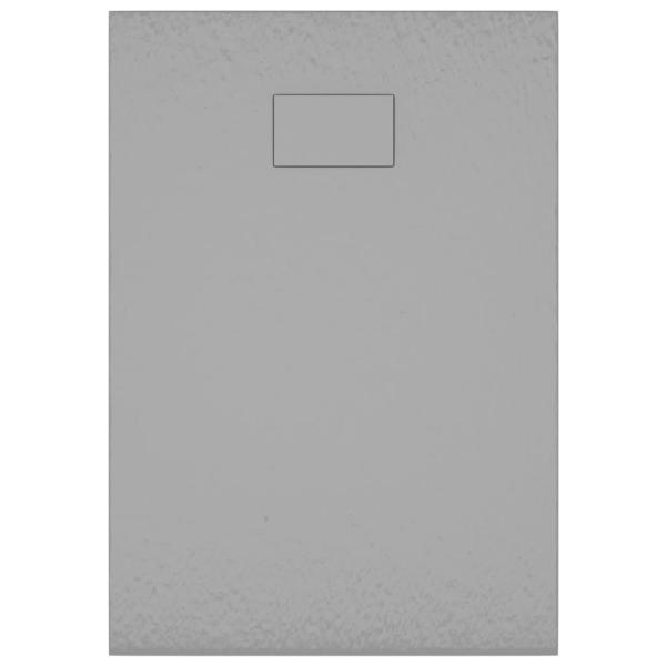Duschwanne SMC Grau 100x70 cm