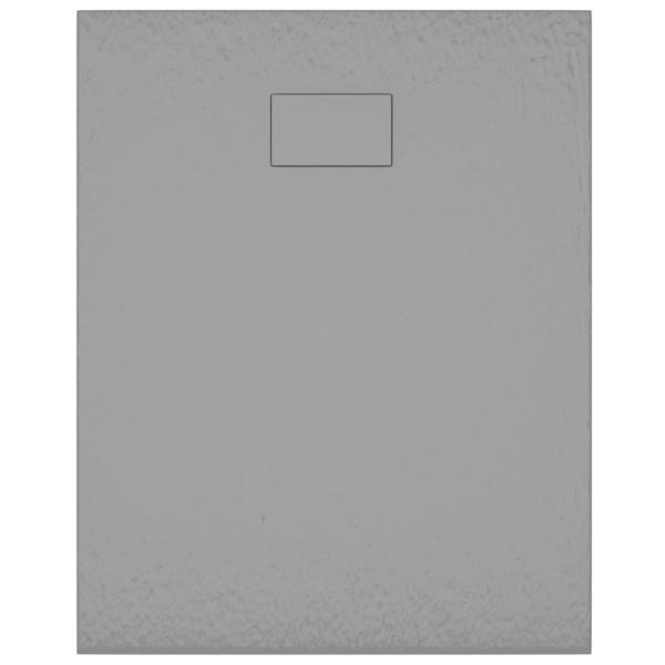 Duschwanne SMC Grau 100x80 cm