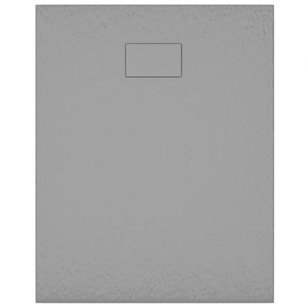 Duschwanne SMC Grau 100x80 cm