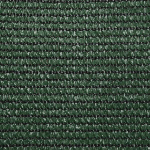 Sonnensegel 160 g/m² Dunkelgrün 5x6x6 m HDPE
