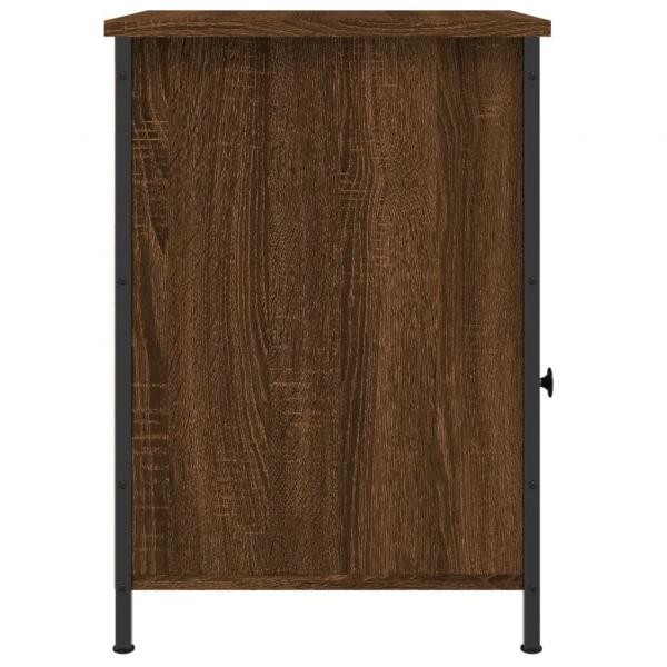 Nachttisch Braun Eichen-Optik 40x42x60 cm Holzwerkstoff
