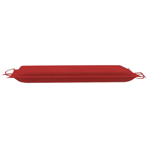 Sonnenliege mit Auflage Grau Massivholz Akazie