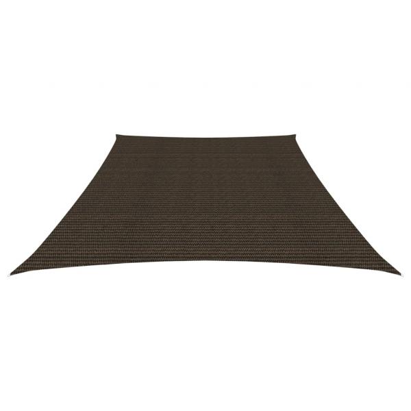 Sonnensegel 160 g/m² Braun 4/5x3 m HDPE