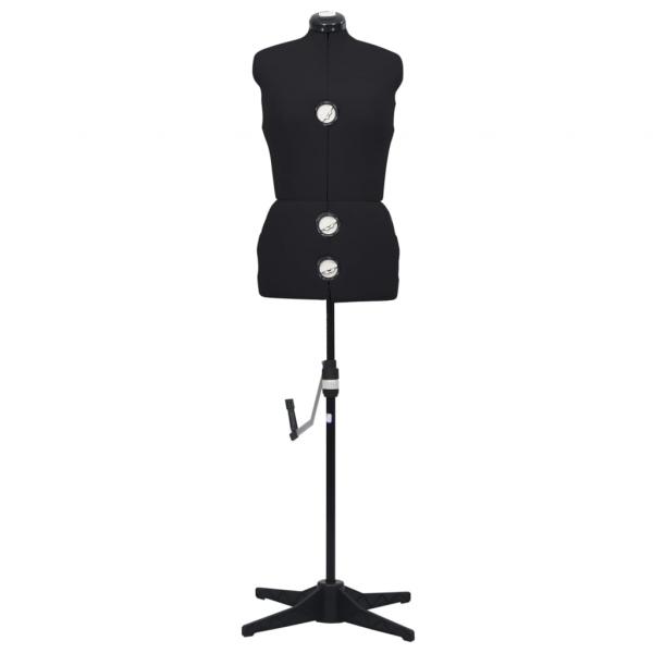 Schneiderpuppe Verstellbar Weiblich Schwarz M Größe 40-46